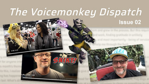 Banner image for The Voicemonkey Dispatch- Issue 02