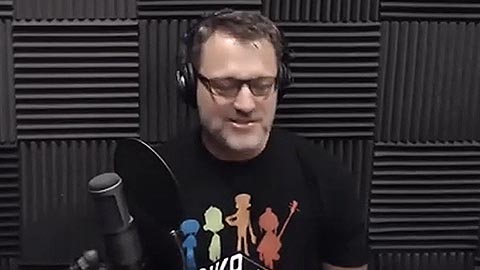 Steve Blum in the booth