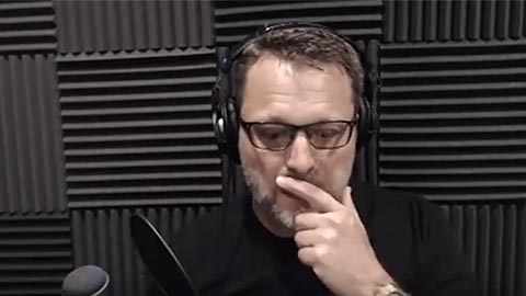 Steve Blum in the booth