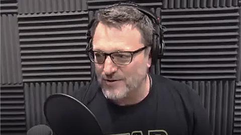 Steve Blum in the booth