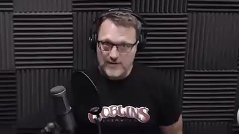 Steve Blum in the booth