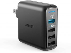Steve Blum recommends Anker 4-Port Wall Charger (3.0)