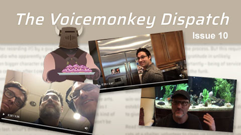 Banner Images for the Voicemonkey Dispatch Issue 10