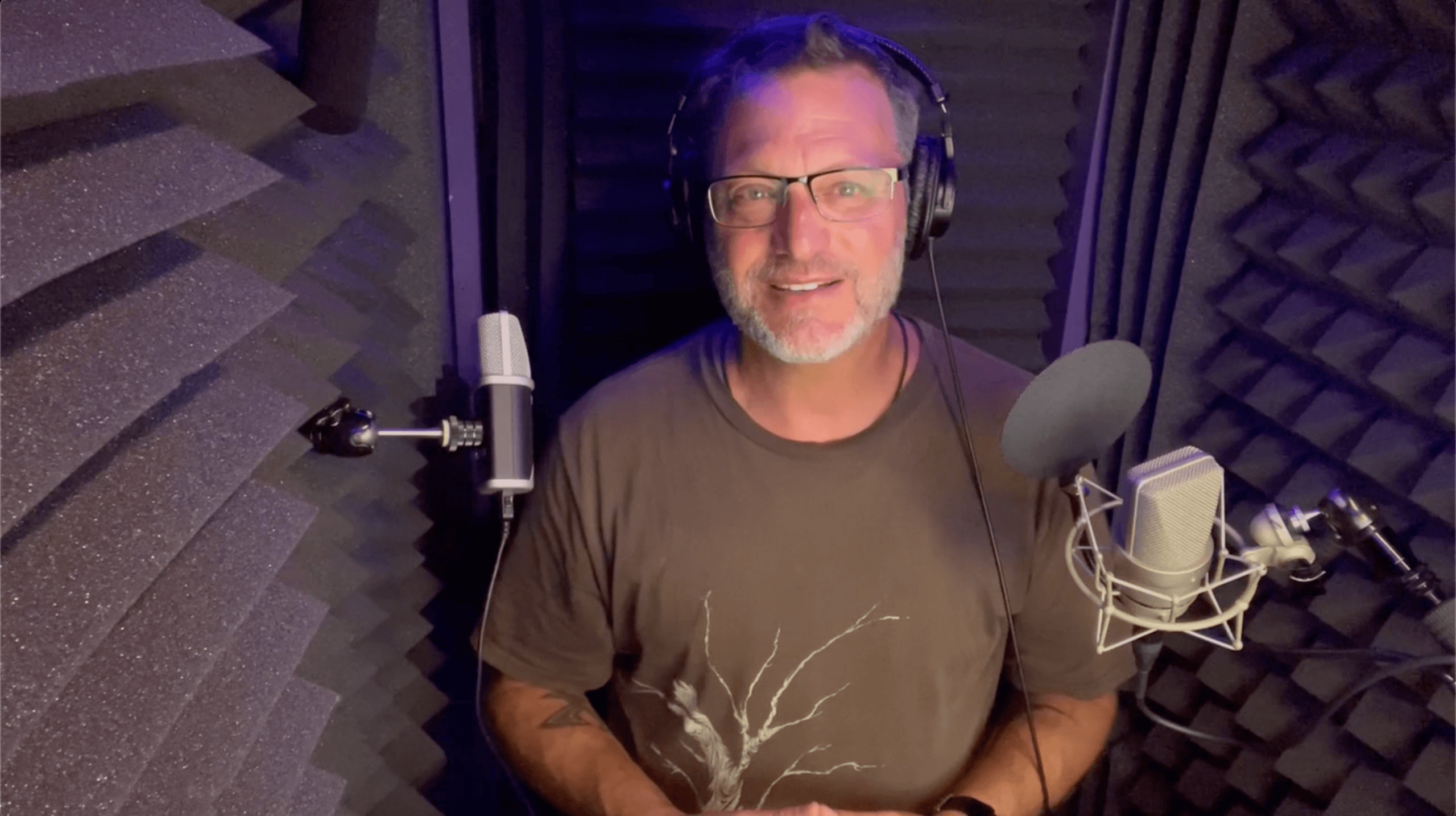 Steve Blum in the booth
